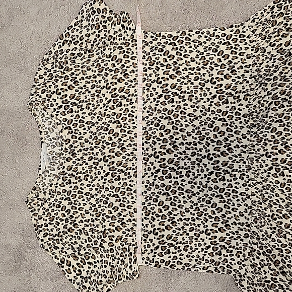 Leopard peplum top - Picture 4 of 4